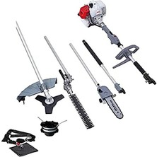 MarkEntegra Benzin Motorlu Çok Amaçlı Bahçe Seti, Tırpan ve Testere Dahil