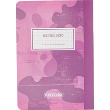 MarkEntegra Pembe Kamuflaj A5 Kareli Okul Defteri 60 Yaprak