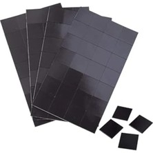 MarkEntegra Yapışkanlı Etiket Magnet Tabaka, 30 Parça 3x3 cm