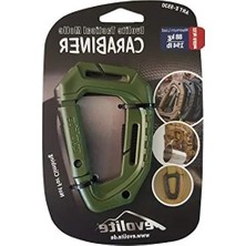 MarkEntegra Kum Rengi Molle Karabina, Dayanıklı ve Çok Fonksiyonlu