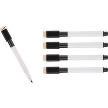 MarkEntegra Silgili Mıknatıslı Mini Beyaz Tahta Kalemi, 4'lü Set