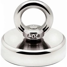 MarkEntegra 48MM Güçlü Neodyum Mıknatıs, 75KG Askılı Kullanım