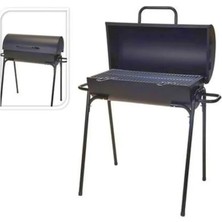 MarkEntegra 89 cm Siyah Odun Kömürü Mangalı, Bbq Keyfi Için Ideal