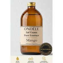 Ondéle %100 Saf Mango Esansı Esansı 1000ML | Seyreltilmemiş Ultra Konsantre Parfüm Özü (Esansiyel Yağ Değildir)