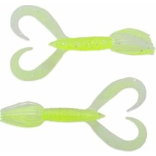 MarkEntegra Little Spider 3" #484T Chartreuse Shad Silikon Yem