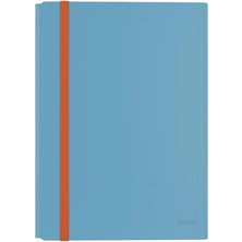 MarkEntegra Mobil Lastik Kilitli Ince Dosya, A4 Boyut, Mavi