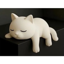 MarkEntegra Sevimli Kedi Figürlü Araç Içi Dekoratif Süs