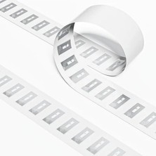 MarkEntegra Şeffaf Yapışkan Nfc Etiket, 10 Adet, Yeniden Yazılabilir