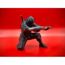 MarkEntegra Ninja Kalemlik - Masaüstü Dekoratif Organizer | Ofis & Ev Için Şık Kalem Tutucu, Hediye Seçeneği - Ninja Pen Holder - Custom Desk Decoration!