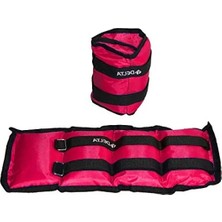 MarkEntegra Bilek Kas Güçlendirici Ağırlık Seti, 2 Adet, Fuşya Renk