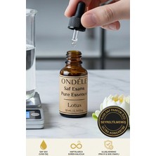 Ondéle %100 Saf Lotus Esansı Esansı 10ML | Seyreltilmemiş Ultra Konsantre Parfüm Özü (Esansiyel Yağ Değildir)