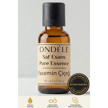 Ondéle %100 Saf Yasemin Çiçeği Esansı 30ML | Seyreltilmemiş Ultra Konsantre Parfüm Özü (Esansiyel Yağ Değildir)