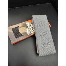 MarkEntegra Koku Yapmayan Nostaljik Direksiyon Kılıfı, Universal Uyumlu (Gri)