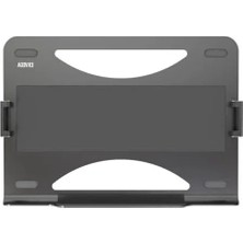 MarkEntegra Exvega Ayarlanabilir Aliminyum Laptop Standı Vesa Bağlantılı Monitör Kolu Uyumlu EX789