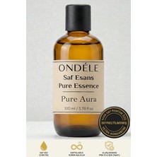 Ondéle %100 Saf Pure Aura Esansı Esansı 100ML | Seyreltilmemiş Ultra Konsantre Parfüm Özü (Esansiyel Yağ Değildir)