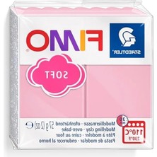 MarkEntegra Staedtler Fimo 8020-T21 Fimo Soft Modelleme Kili 57 gr Pembe