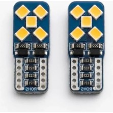 MarkEntegra Turuncu Park Ampulü, Ultra Parlak LED Set, 2 Adet, Yakmaz Tasarım