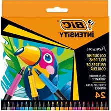 MarkEntegra Keçeli Kalem - 24 Renk, Konforlu Kauçuk Sap