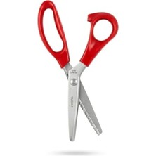 MarkEntegra Paslanmaz Çelik 23 cm Zigzag Makas, Dekoratif Kesim Için Özel Tasarım