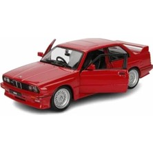 MarkEntegra Kırmızı 1:24 Ölçekli Bmw M3 Model Araba, Koleksiyonluk