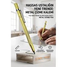 Pileli Store Tungsten Karbür Uçlu Profesyonel Metal Çizici Kalem Metal Çizme Kalemi  723029