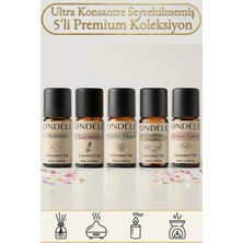 Ondéle 5'li Uyku Öncesi Ritüeli Uçucu Yağ Difüzör Ortam Kokusu: Lavanta,anti Stress,frekans,lotus,poudre