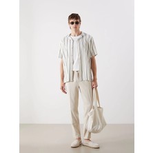 Lc Waikiki Yeni Sezon Standart Kalıp Keten Karışımlı Erkek Pantolon