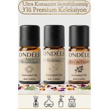 Ondéle 3'lü Orman Yürüyüşü Saf Esansiyel Uçucu Yağ Buhurdanlık Mum Difüzör Kokusu: Sedir,aura,anti Stress