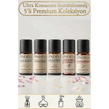 Ondéle 5'li Taze Başlangıçlar Uçucu Yağ Difüzör Ortam Kokusu: Ocean,pure Breeze,sakura,pure Aura,sümbül