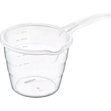 PremiumPort Şeffaf Ölçülü Cam Maşrapa 1,5 Litre, Dayanıklı ve Kullanışlı Tasarım