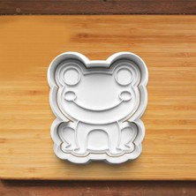 Hobist Sevimli Kurbağa Kurabiye ve Şeker Hamuru Kalıbı