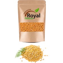 Royal Baharat Kesgin Market® Sarı Hardal Tohumu Deluxe Seri Organik Lezzetli 300 gr Teknokesgin