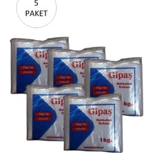 Gipaş Kesgin Market® Bakkaliye Naylon Torba 1'kg Lık 20X30 cm 5 Paket (Takriben 1.800 Adet) Teknokesgin