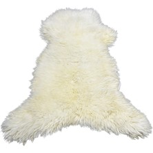 Zehra Abla Halı Yeni Şaheser Uzun Tüylü Tabaklanmış Hakiki Deri Post Halı 7299