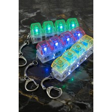 Pileli Store Işıklı Klavye Stres Giderici Anahtarlık