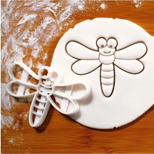 Hobist Sevimli Yusufçuk Böceği Kurabiye Kalıbı ve Şeker Hamuru Kalıbı