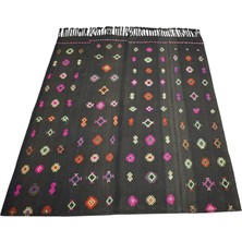 Zehra Abla Halı El Dokuma Naturel Kars Kağızman Yün Kilim 7282