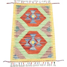 Zehra Abla Halı Yeni El Dokuma Dekorluk Cerit Yörükleri Meşhed Iran Yün Kilim 7279