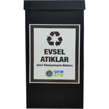 PremiumPort Çevre Dostu Çok Amaçlı Atık Toplama Kutusu, Pratik ve Şık Tasarım