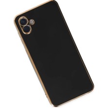 Najmaddin Newface Samsung Galaxy A04 Kılıf Volet Silikon - Siyah Najmaddin Markaon