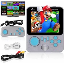 Nemere Ithalat Çift Konsol 666 Adet Retro Oyun El Atarisi Taşınabilir 3.5 Inç Ekran