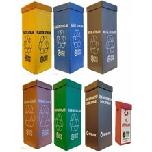 PremiumPort 70 Litre Sıfır Atık Çok Amaçlı Çiftli Koli Seti, Dayanıklı ve Şık Tasarım