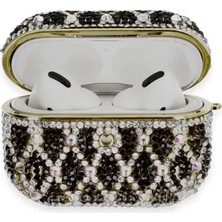 Najmaddin Newface Apple Airpods Pro 2 (2.nesil) Klor Taşlı Kılıf - Desen 3 Najmaddin Markaon