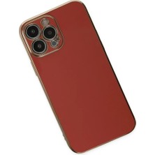 Najmaddin Newface iPhone 14 Pro Max Kılıf Volet Silikon - Kırmızı Najmaddin Markaon