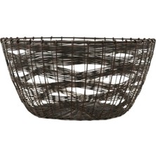 Yargıcı Metal Yuvarlak Kase(32x16 Cm)