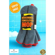 PremiumPort Yüksek Emicilikli Mikrofiber Paspas Mop Bezi, Dayanıklı ve Ergonomik Tasarım