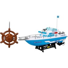 NW NessiWorld 02140 Uzaktan Kumandalı Tekne Polis/itfaiye  45 cm