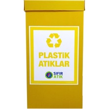 PremiumPort Çevre Dostu Plastik Atık Toplama Kutusu, Pratik ve Şık Tasarım