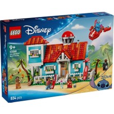 Die Grup 43268 LEGO Disney Lilo ve Stiç Plaj Evi 834 Parça +9 Yaş
