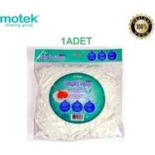 PremiumPort Hijyenik Mikrofiber Mop Yedeği, Temizlik Kolaylığı Için Ideal